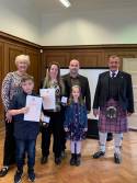 Bute welcomes new citizens - in person at last!